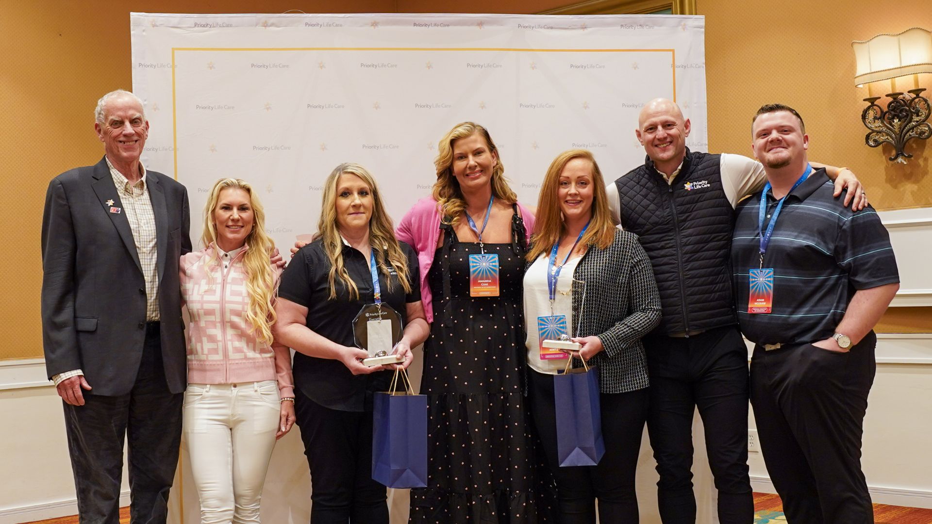 Group of Executive Directorof the Year award nominees posing together for a picture.